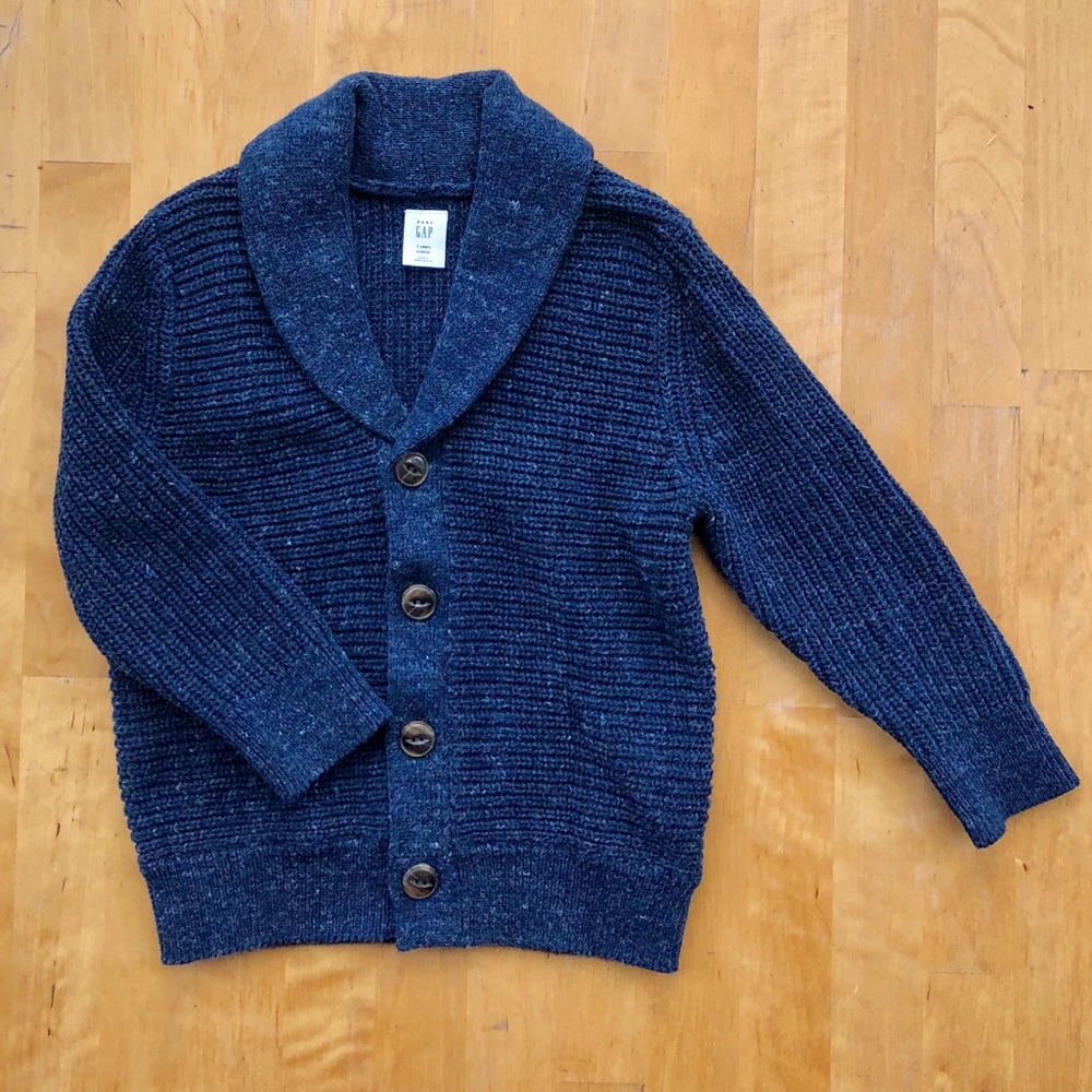 Baby Gap Navy Cardi Sweater